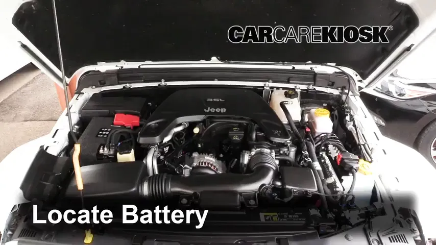 2018 Jeep Wrangler Unlimited Sport 3.6L V6 Battery